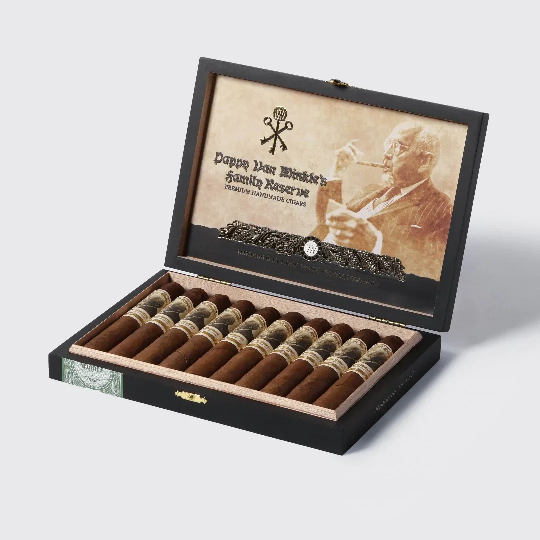 Image of Pappy Van Winkle Barrel Fermented Cigars (Robusto Size Box of 10)