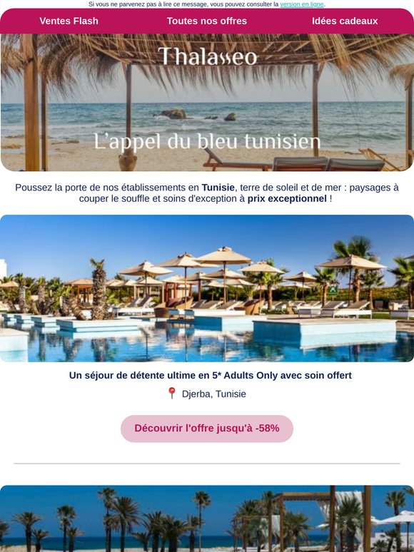 Sous le soleil tunisien, le bien-être prend une autre saveur