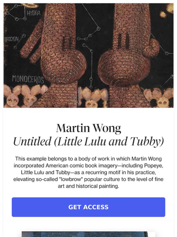 Launching Now: Martin Wong's Little Lulu and Tubby