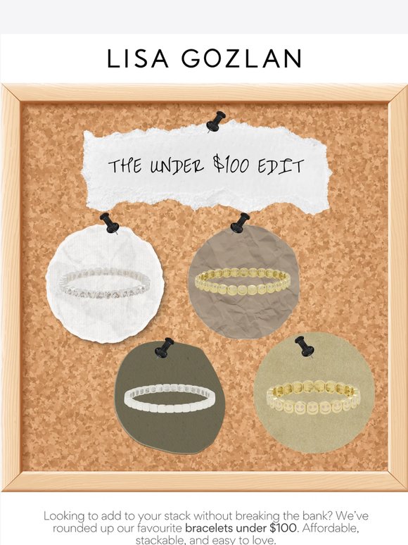 Bracelets Under $100