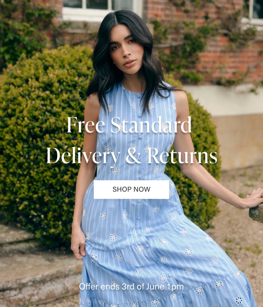 Free standard delivery & Returns