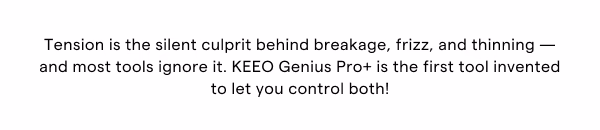 KEEO Genius Straightener.