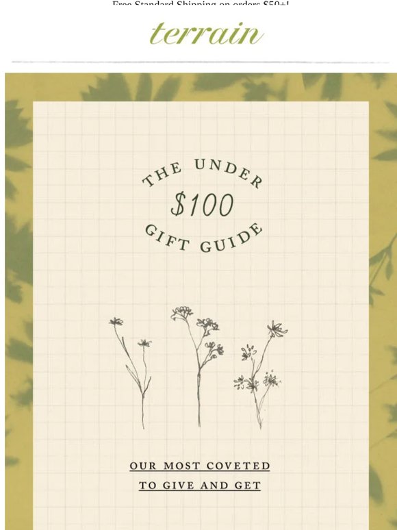 Every gift inside is under $100!