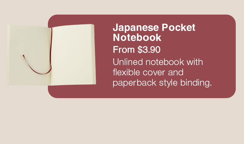 Shop Japanese Pocket Notebook