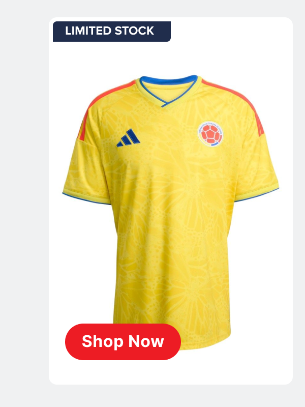 2026-2027 Colombia Home Shirt