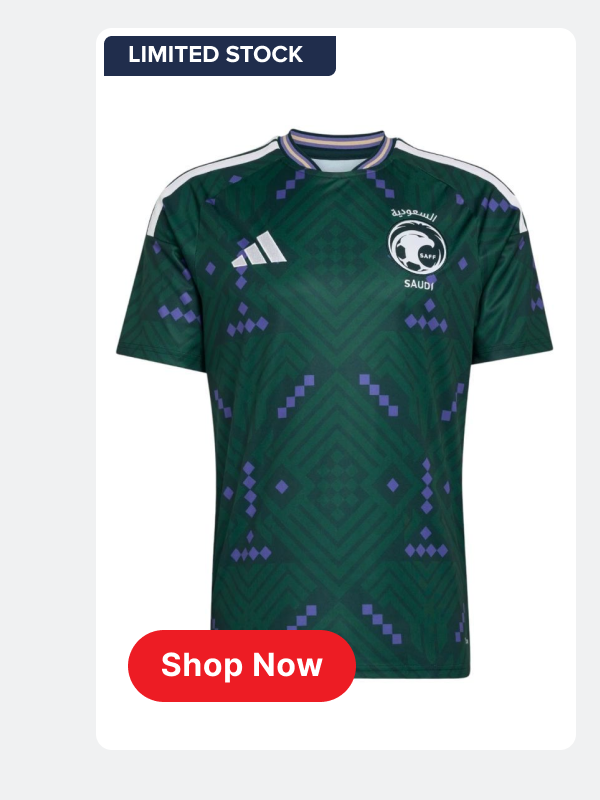 2026-2027 Saudi Arabia Home Shirt