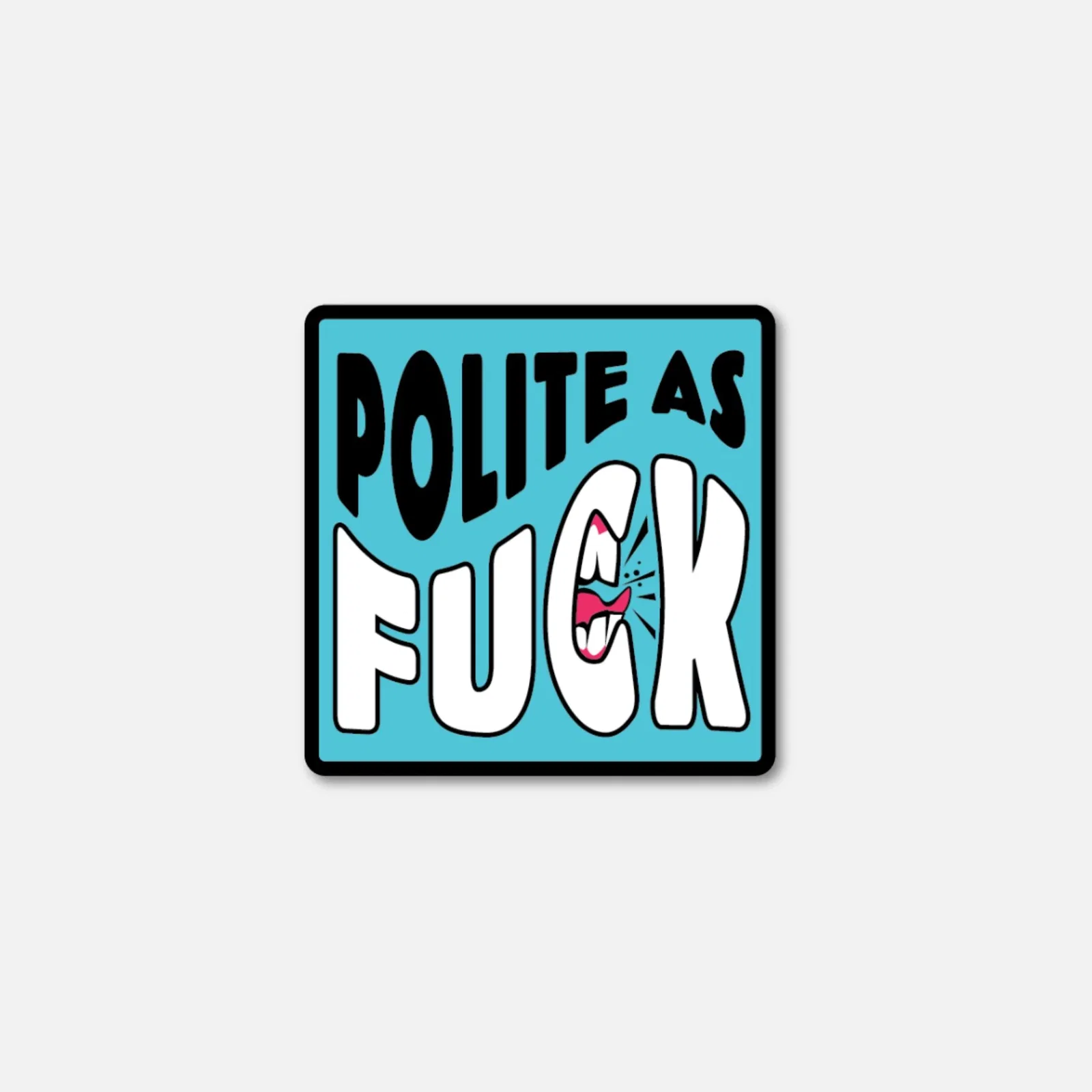 Image of POLITE AF VELCRO PATCH