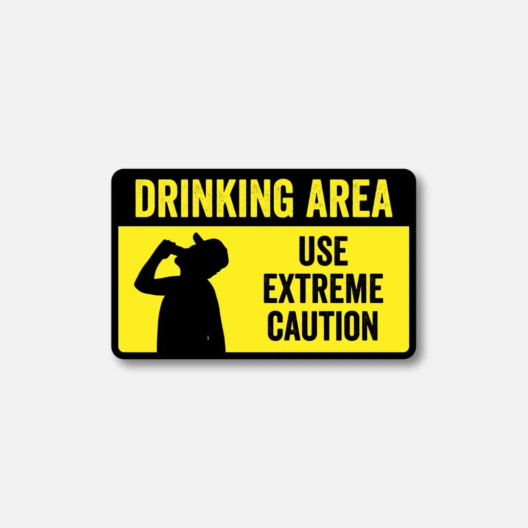 Image of DRINKING AREA VELCRO PATCH