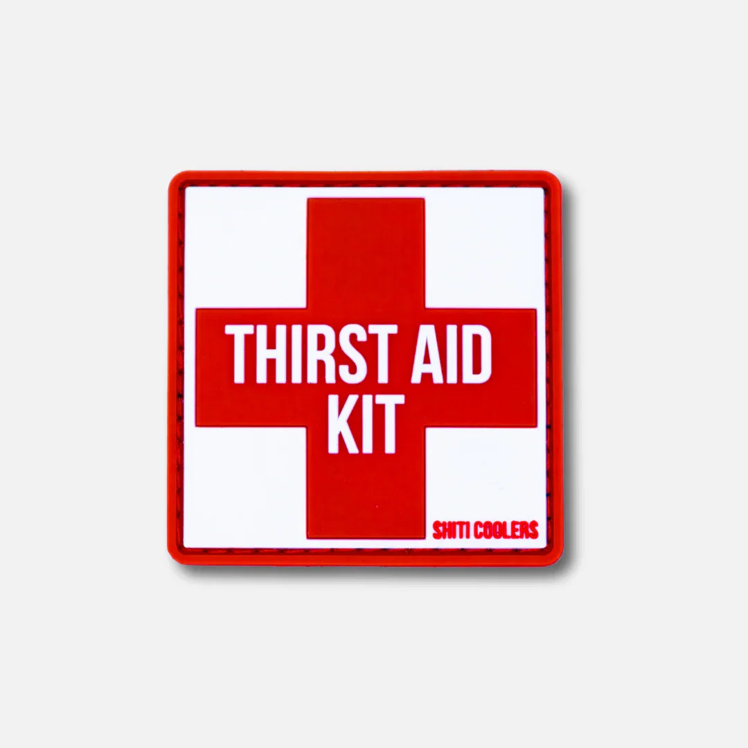 Image of THIRST AID KIT VELCRO PATCH