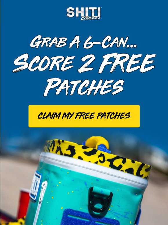 ⚠️Get FREE Patches With Any 6-Can⚠️