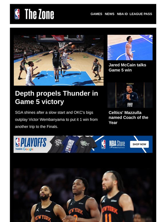 Depth propels Thunder in Game 5 victory | Jared McCain talks Game 5 win