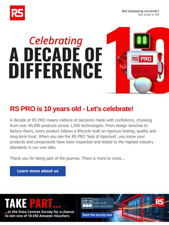 Celebrate a decade of difference