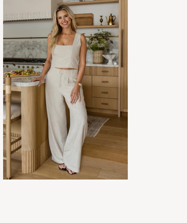 Shop The Magnolia Linen Top & Pant 