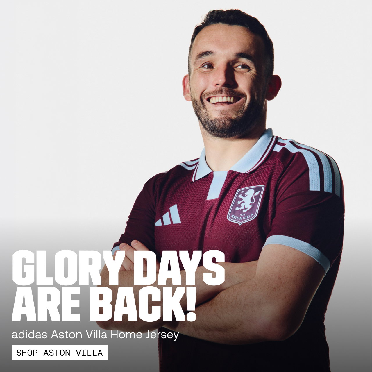 NEW adidas Aston Villa Home Jerseys