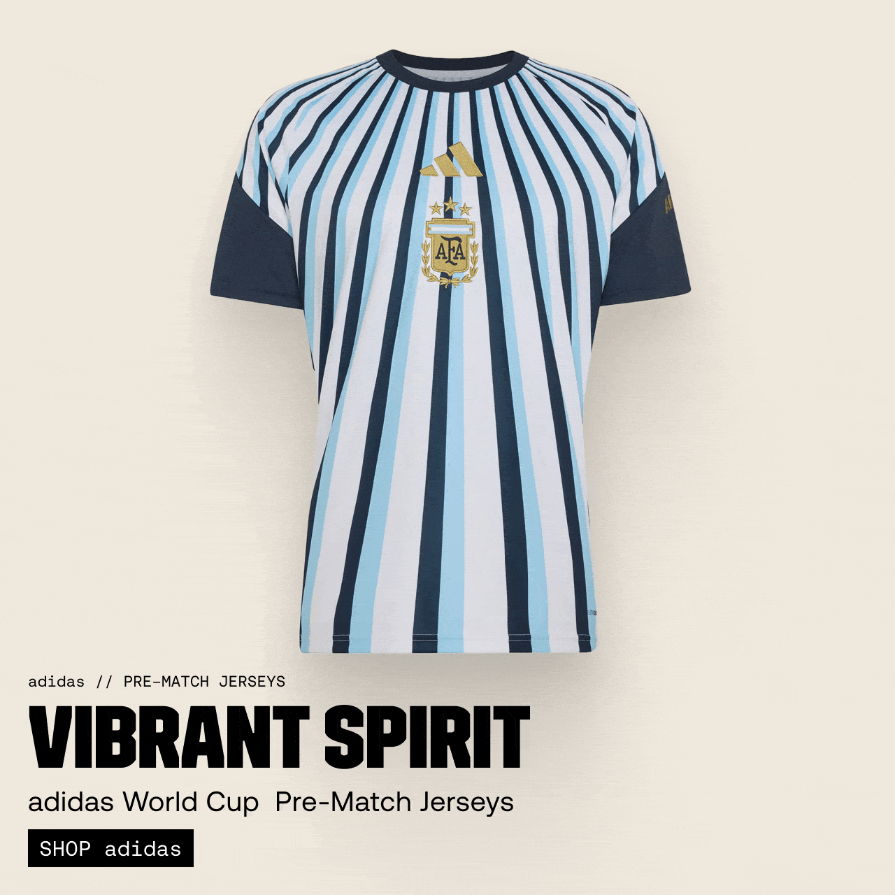 NEW adidas World Cup Pre-Match Jerseys 