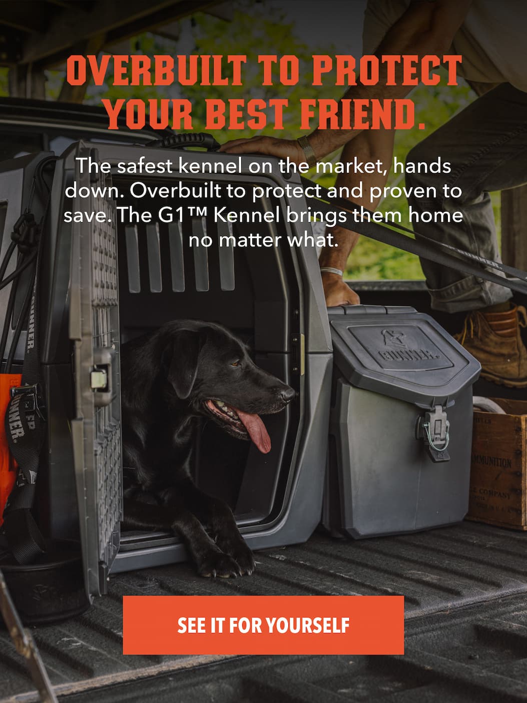 Overbuilt to protect your best friend. 