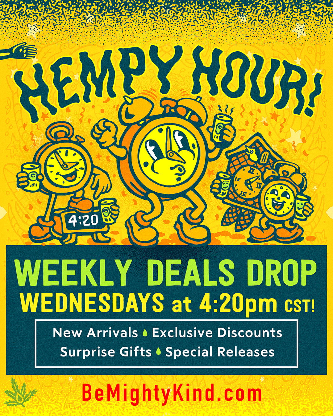 Image of Hempy Hour Weekly Deals Drop