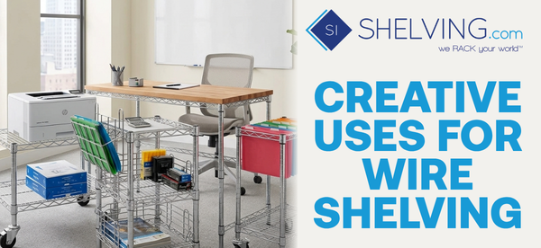 Creative Uses for Wire Shelving