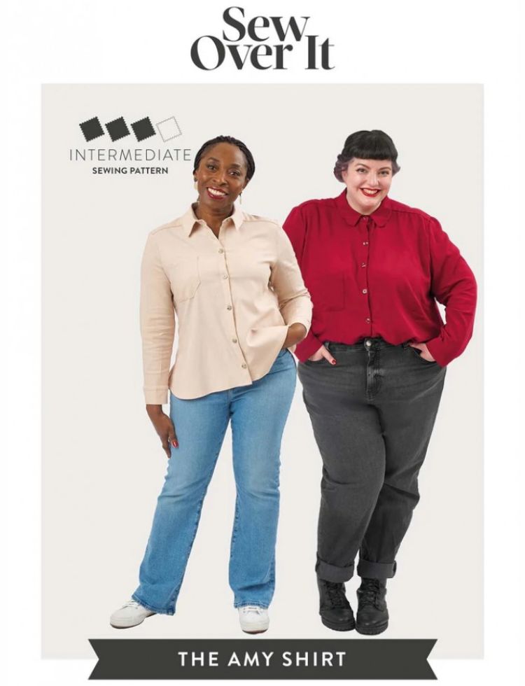Sew Over It Paper Sewing Pattern The Amy Shirt