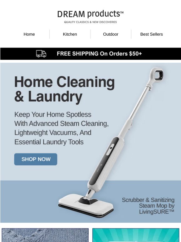 Effortless Cleaning Starts Here