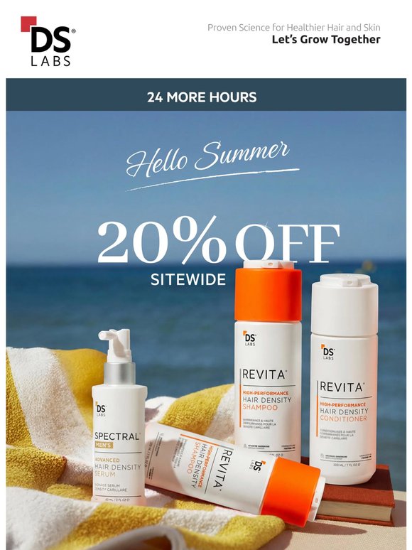 Final 24 Hours: 20% Off + Free Gift