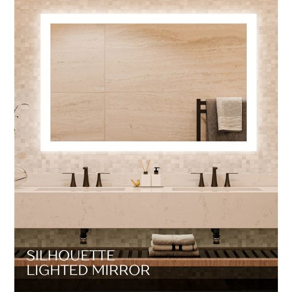 SILHOUETTE LIGHTED MIRROR