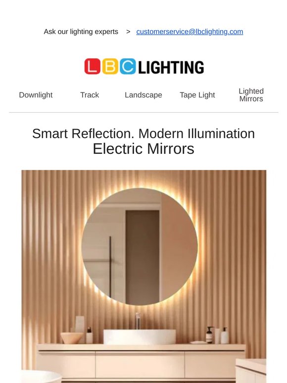 Sophisticated LED Mirrors for Hospitality & Residential Spaces