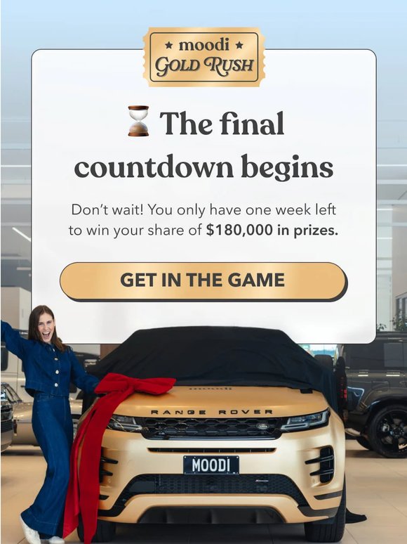 ⏰ ONLY 7 DAYS LEFT ⏰