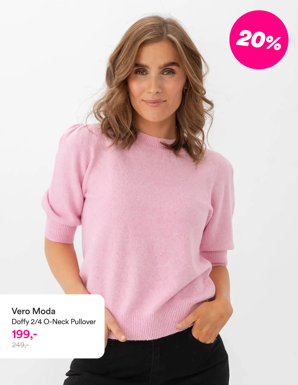 Vero Moda Doffy 2/4 O-Neck Pullover
