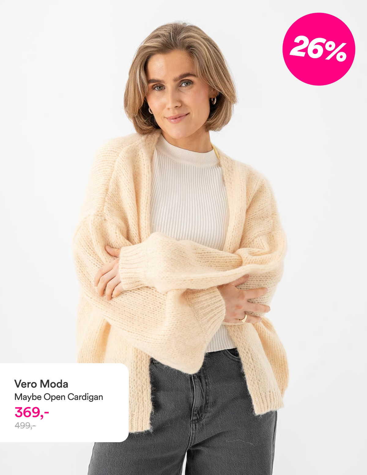 Vero Moda Maybe Long Sleeve Open Cardigan