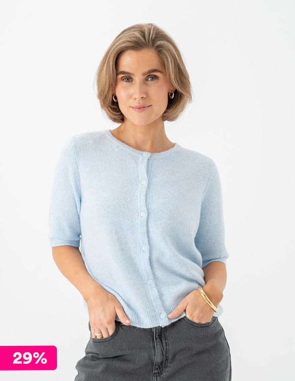 Vero Moda Doffy 2/4 O-Neck Button Cardigan