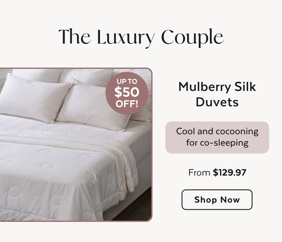 Mulberry Silk Duvets Up to $50 OFF!