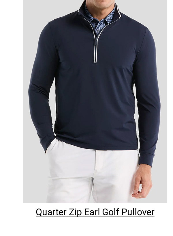 Shop the Quarter Zip Earl Golf Pullover