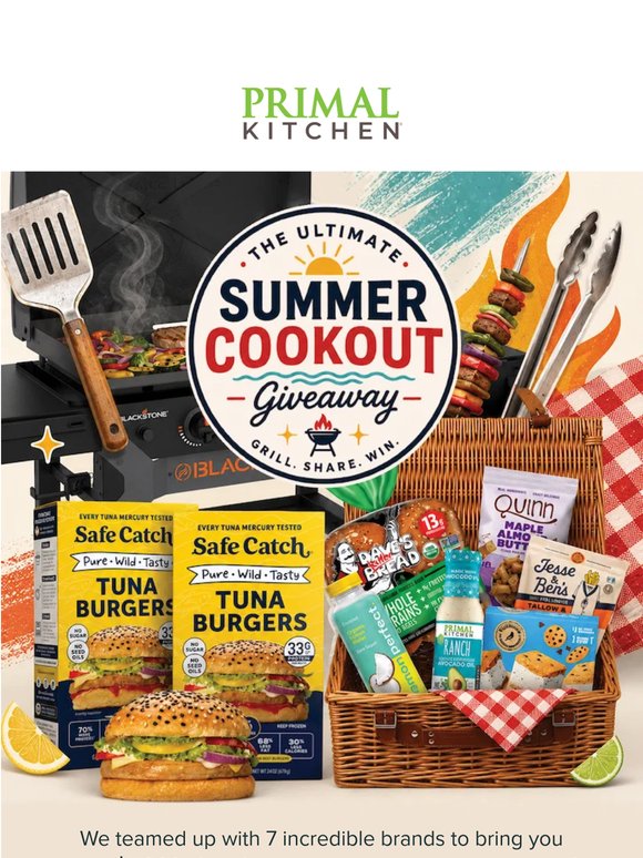 🔥 Ultimate Summer Cookout GIVEAWAY 🔥