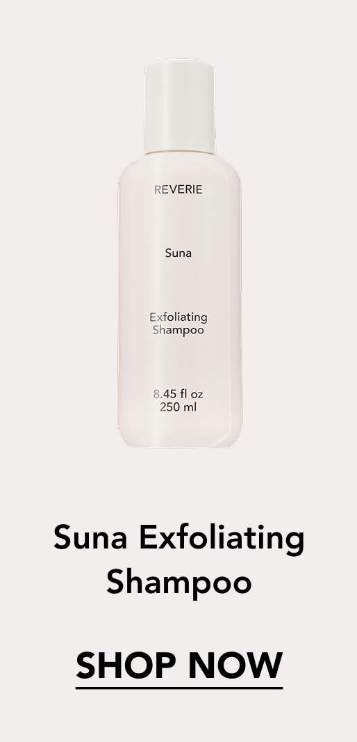 Suna exfoliating Shampoo. Shop Now