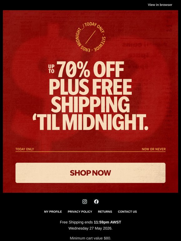 —! FLASH Sale + Free Shipping is ON NOW 😱 🏃