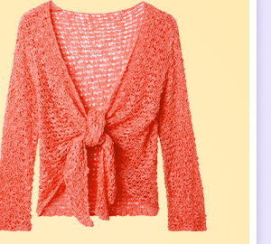 Fresh And Fancy Popcorn Cardigan