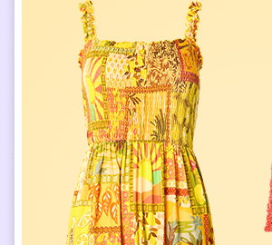 Sunshine Days Jersey Maxi Dress
