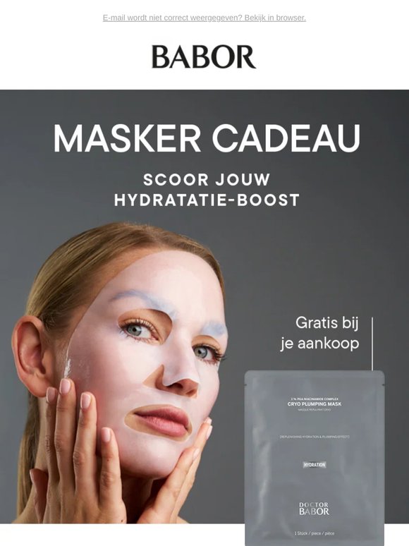 Plumping-effect in minuten: jouw gratis masker