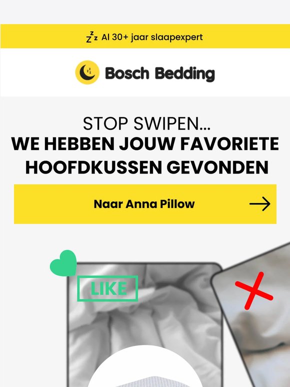 We Hebben Jouw Favoriete Hoofdkussen