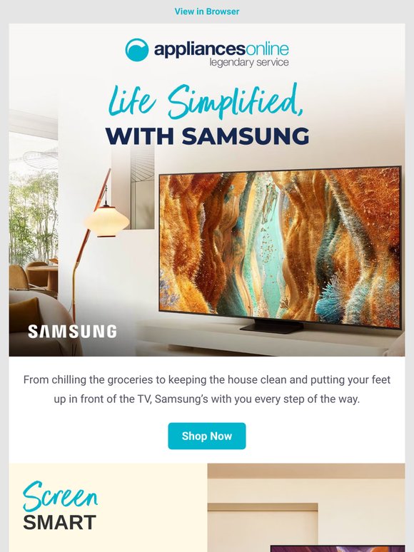 Samsung Makes Home Life Simpler