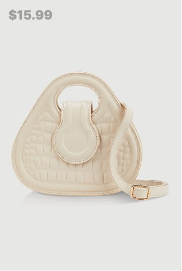 Shop Faux Croc Convertible Handbag