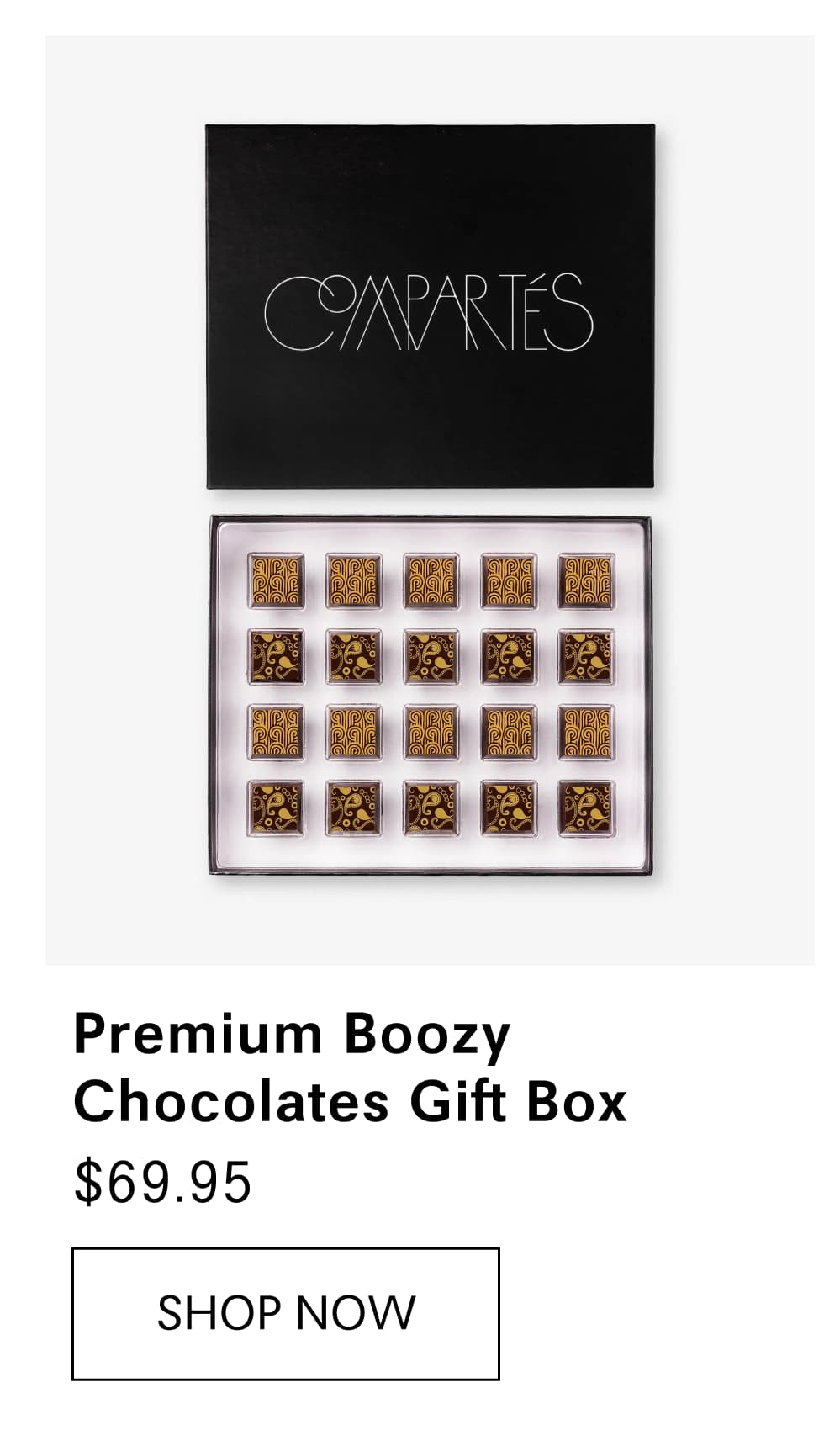 Premium Boozy Chocolates Gift Box