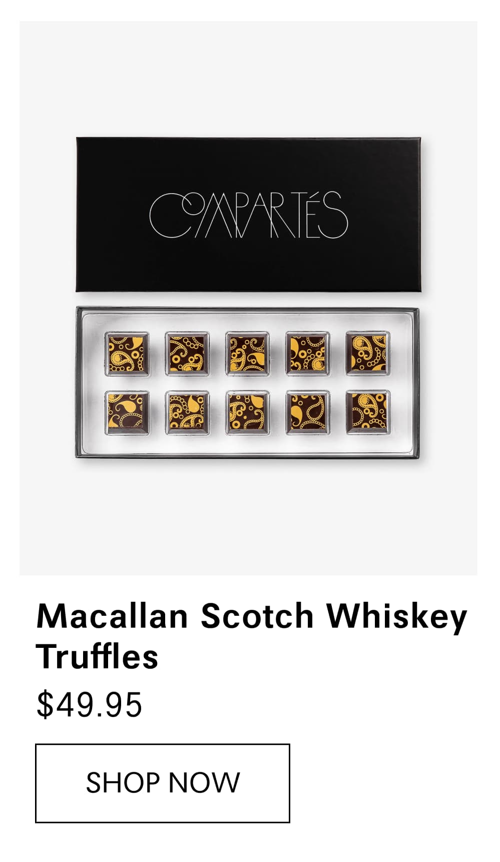 Macallan Scotch Whiskey Truffles