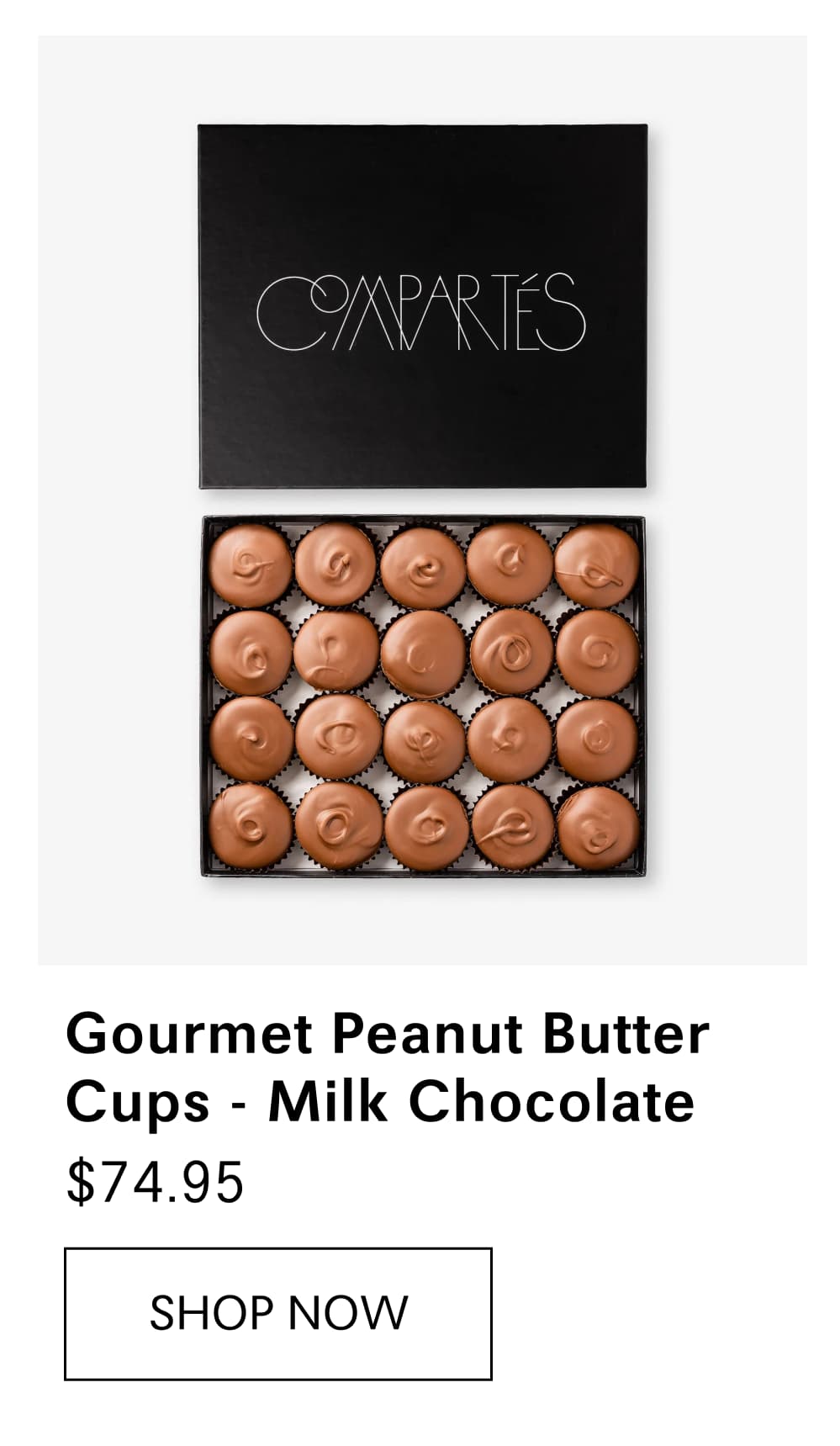 Gourmet Peanut Butter Cups - Milk Chocolate