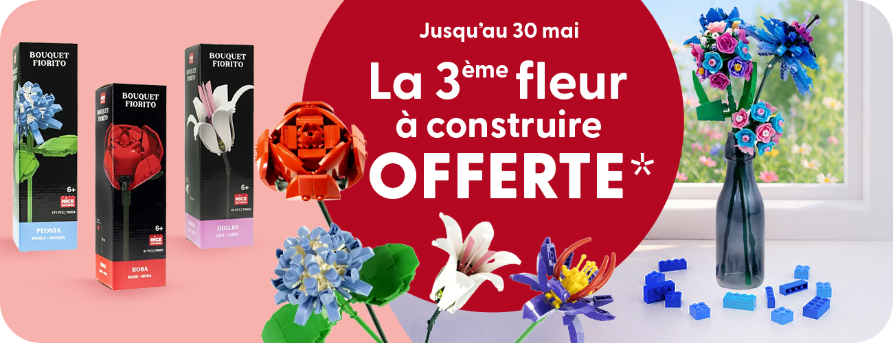 3e fleur offerte