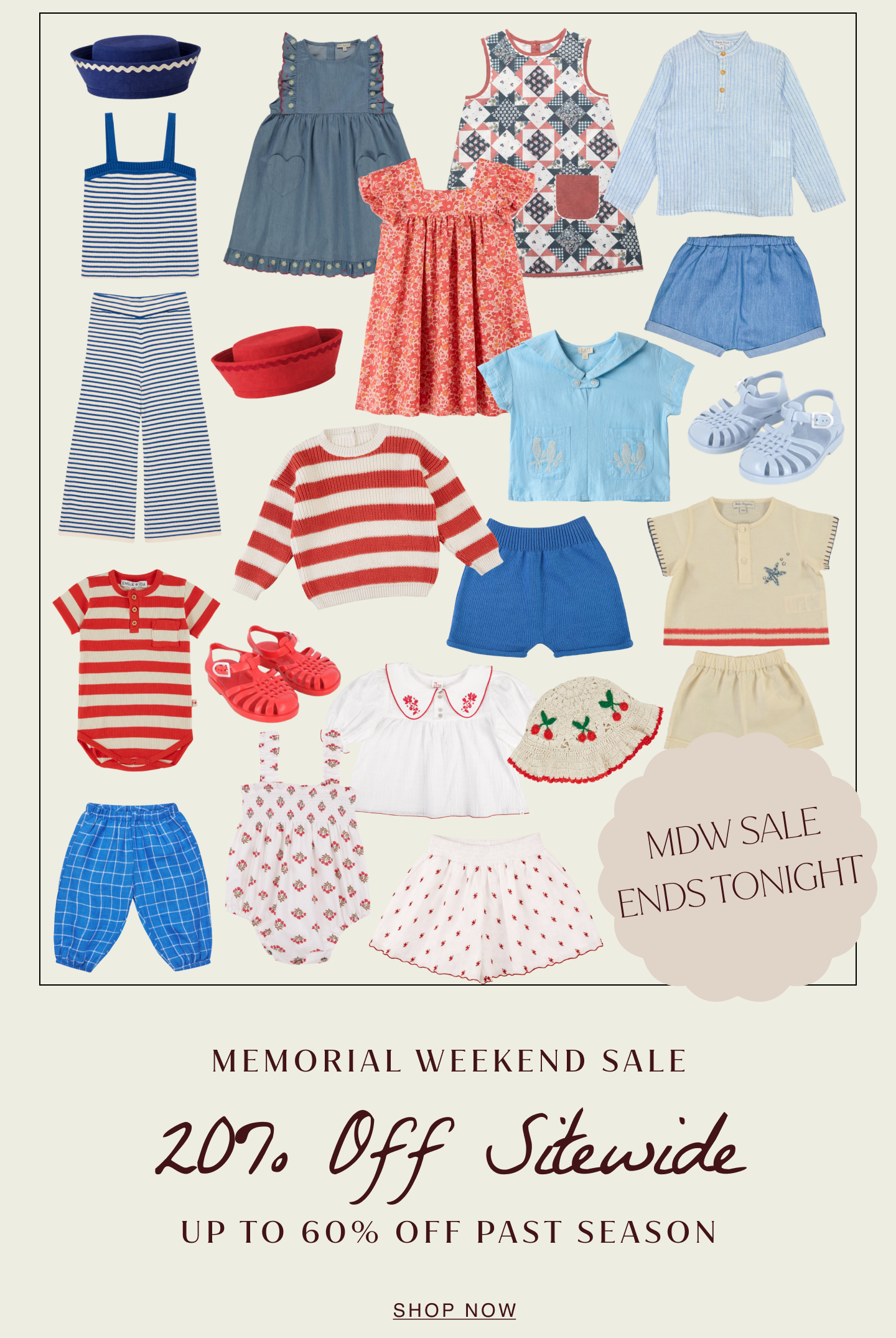Memorial Weekend Sale