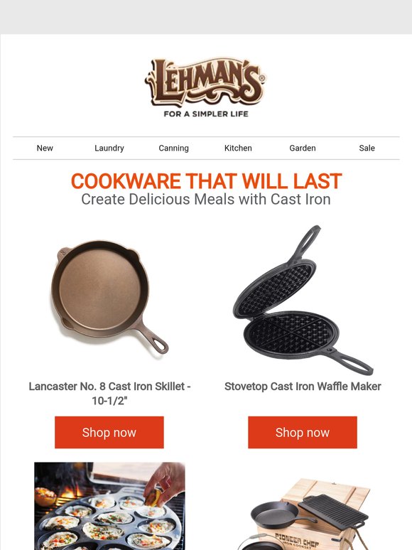 Cookware That Will Last 🍳