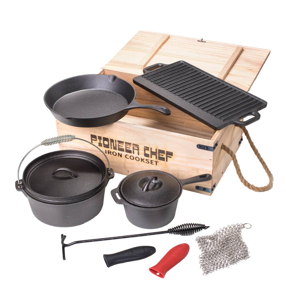 Image of Cast Iron Cookware Camping Gift Set
