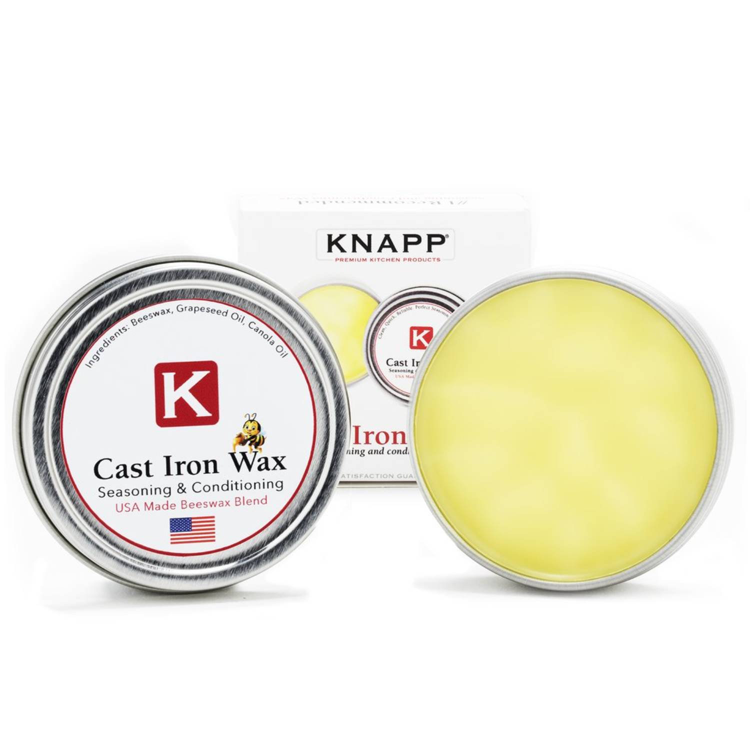 Image of KNAPP Cast Iron Wax for Seasoning